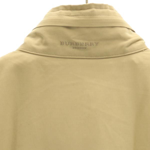 バーバリー 三陽商会 日本製 2WAY ステンカラーコート M ベージュ系 BURBERRY ライナー付き メンズ