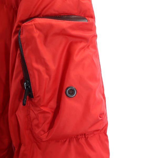 アヴィレックス パーカー ダウンジャケット L レッド AVIREX 6182168 メンズ