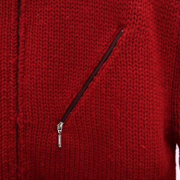 BURBERRY BLACK LABEL バーバリーブラックレーベル 三陽商会 ブルゾン ニットジャケット 2 レッド メンズ