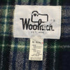 ウールリッチ 70s ナイロンブレンド ヴィンテージ 長袖 フード ジャケット M ブルー系 WOOLRICH 裏チェック メンズ