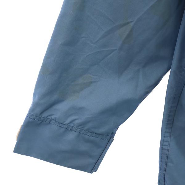 WOOLRICH ウールリッチ 70s ナイロンブレンド ヴィンテージ 長袖 フード ジャケット M ブルー系 裏チェック メンズ