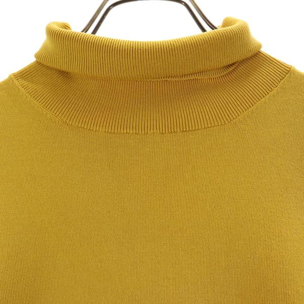 GUCCI グッチ イタリア製 シルク100％ 長袖 タートルネック ニット L