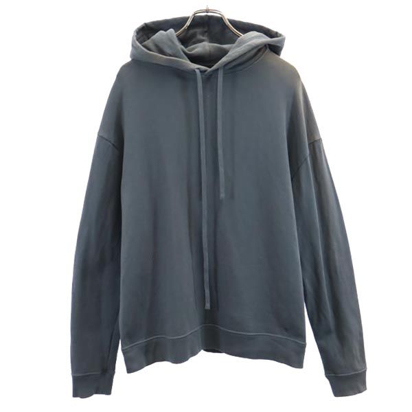 ラフシモンズ ポルトガル製 長袖 スウェットパーカー M グレー RAF SIMONS プルオーバー メンズ