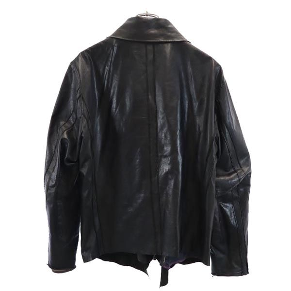 ポールスミス 羊革 レザージャケット ブラック Paul Smith メンズ