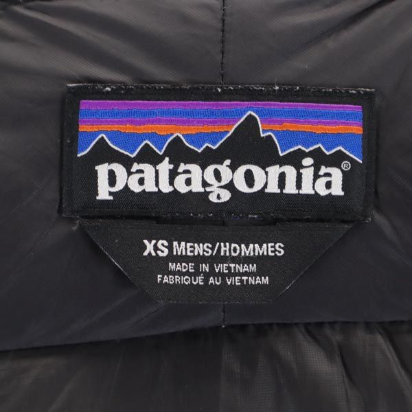 パタゴニア ハイロフトダウンフーディー 長袖 ダウンジャケット XS ネイビー系 patagonia フード メンズ