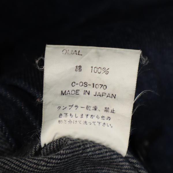 ポールスミスジーンズ 日本製 長袖 デニムシャツ L インディゴ Paul Smith JEANS メンズ