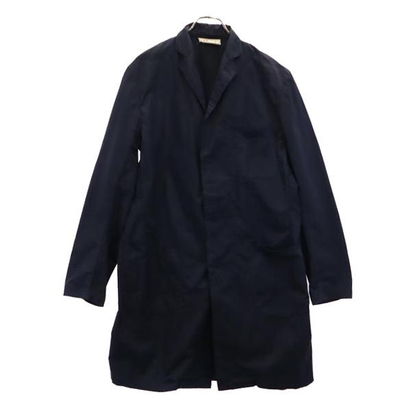 VETRA ベトラ ステンカラーコート 42 ネイビー メンズ