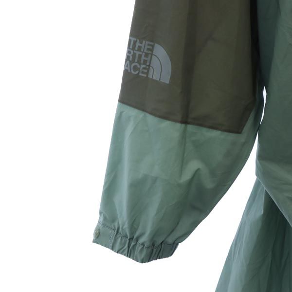 THE NORTH FACE ノースフェイス NP11931 アウトドア タグアン ポンチョ M カーキ系 収納袋付き 裏メッシュ レインコート メンズ