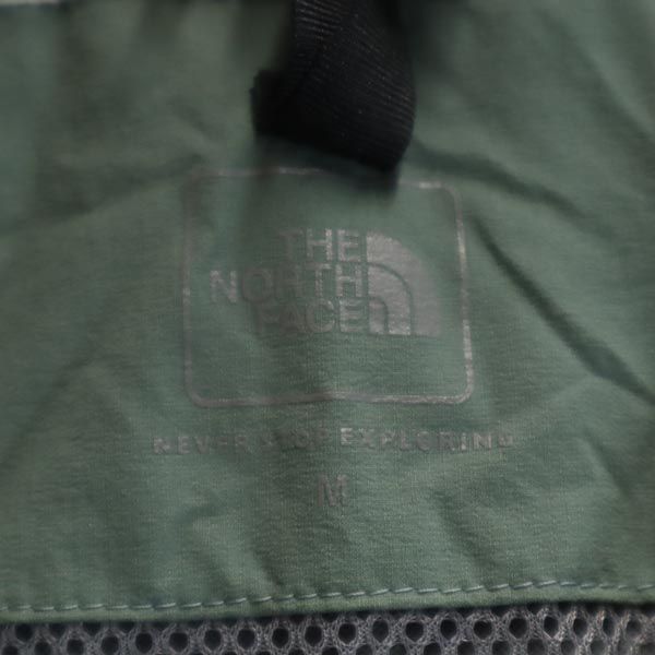 THE NORTH FACE ノースフェイス NP11931 アウトドア タグアン ポンチョ M カーキ系 収納袋付き 裏メッシュ レインコート メンズ