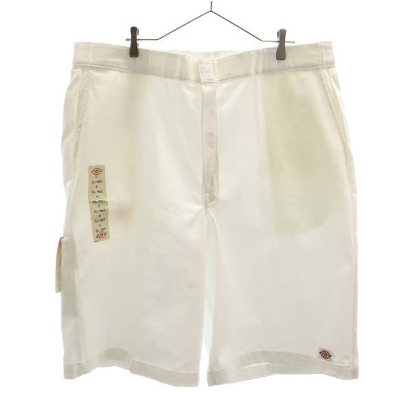 未使用 ディッキーズ ワークショートパンツ w42 ホワイト Dickies ビッグサイズ メンズ