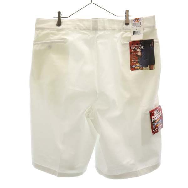 未使用 ディッキーズ ワークショートパンツ w42 ホワイト Dickies ビッグサイズ メンズ
