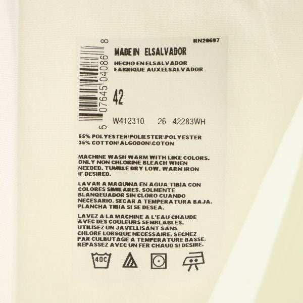 未使用 ディッキーズ ワークショートパンツ w42 ホワイト Dickies ビッグサイズ メンズ