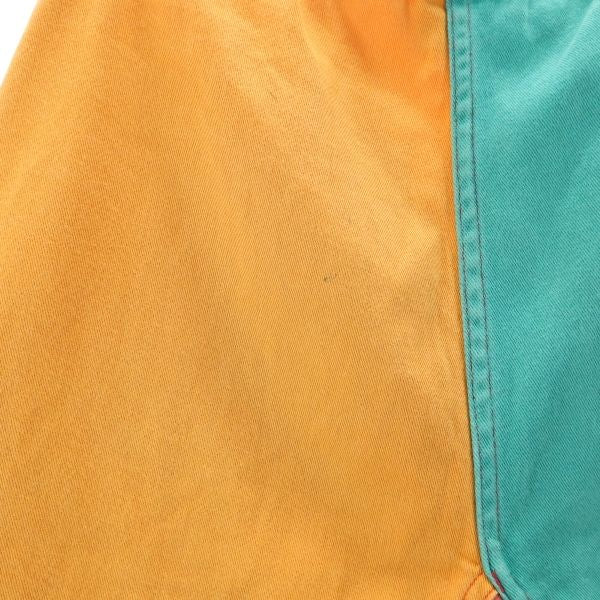 Gramicci グラミチ アウトドアショートパンツ グリーン×オレンジ クライミング メンズ