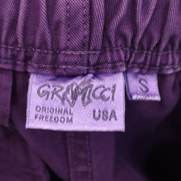Gramicci グラミチ アウトドアショートパンツ S 紫 クライミング メンズ