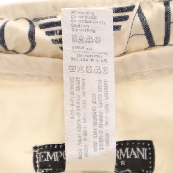 Emporio Armani エンポリオアルマーニ カーゴ パンツ XL アイボリー系 スイミング 水陸両用 水着 メンズ