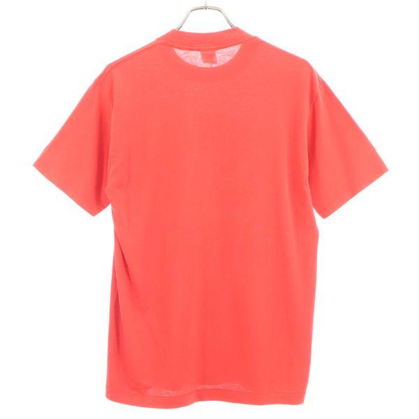 TRENCH トレンチ 90s CHICAGO BULLS シカゴブルズ プリント 半袖 バスケットボール Tシャツ L 赤 メンズ