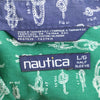 ノーティカ 90s クレイジーパターン 半袖 ボタンダウンシャツ L NAUTICA メンズ