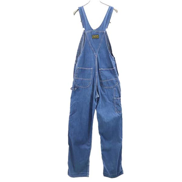 ワシントンディーシー 80s ヴィンテージ デニム オーバーオール w30 WASHINGTON DEE CEE ボタンフライ メンズ