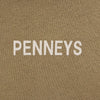 ペニーズ THE FOX 別注 長袖 スウェットパーカー ベージュ PENNEYS 裏起毛 レディース