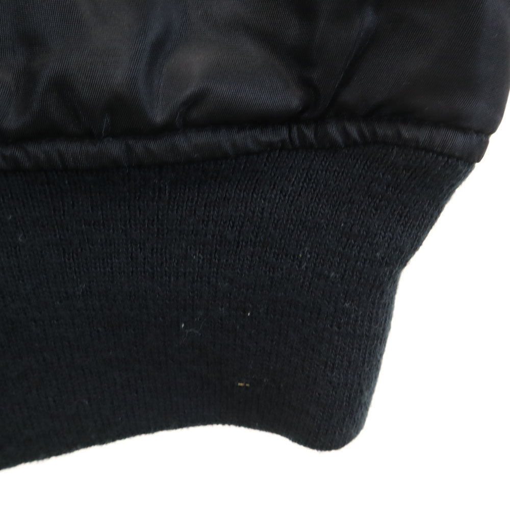 AVIREX アヴィレックス 618282 MA-1 ジョリーロジャー フライトジャケット L ブラック メンズ