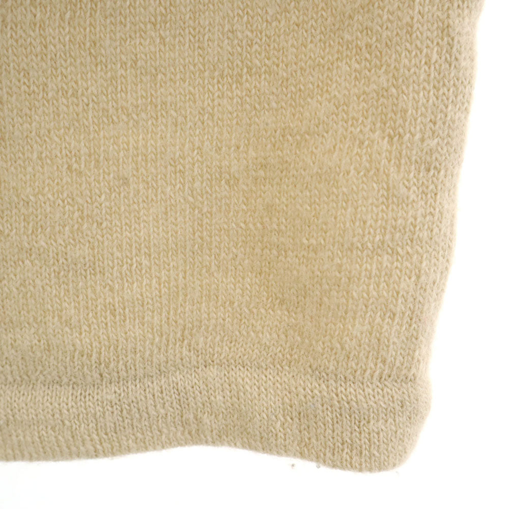 Y's ワイズ ヨウジヤマモト 5分袖 セーター 3 ベージュ系 YOHJI YAMAMOTO  ニット レディース