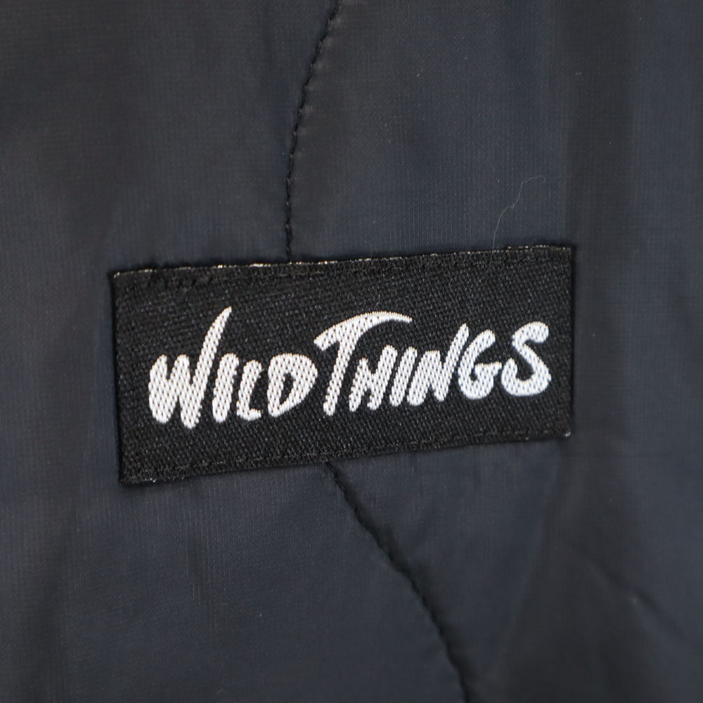 WILDTHINGS ワイルドシングス リバーシブル 中綿ジャケット L ネイビー メンズ