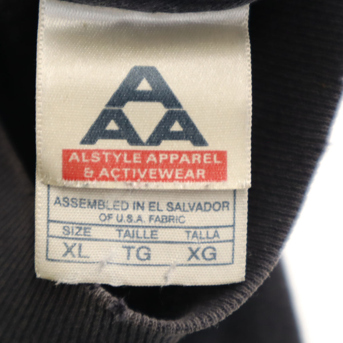 Alstyle Apparel & Activewear アルスタイルアパレルアンドアクティブウェア 90s 00s オールド ドラゴン プリント 半袖 Tシャツ XL グレー系 メンズ