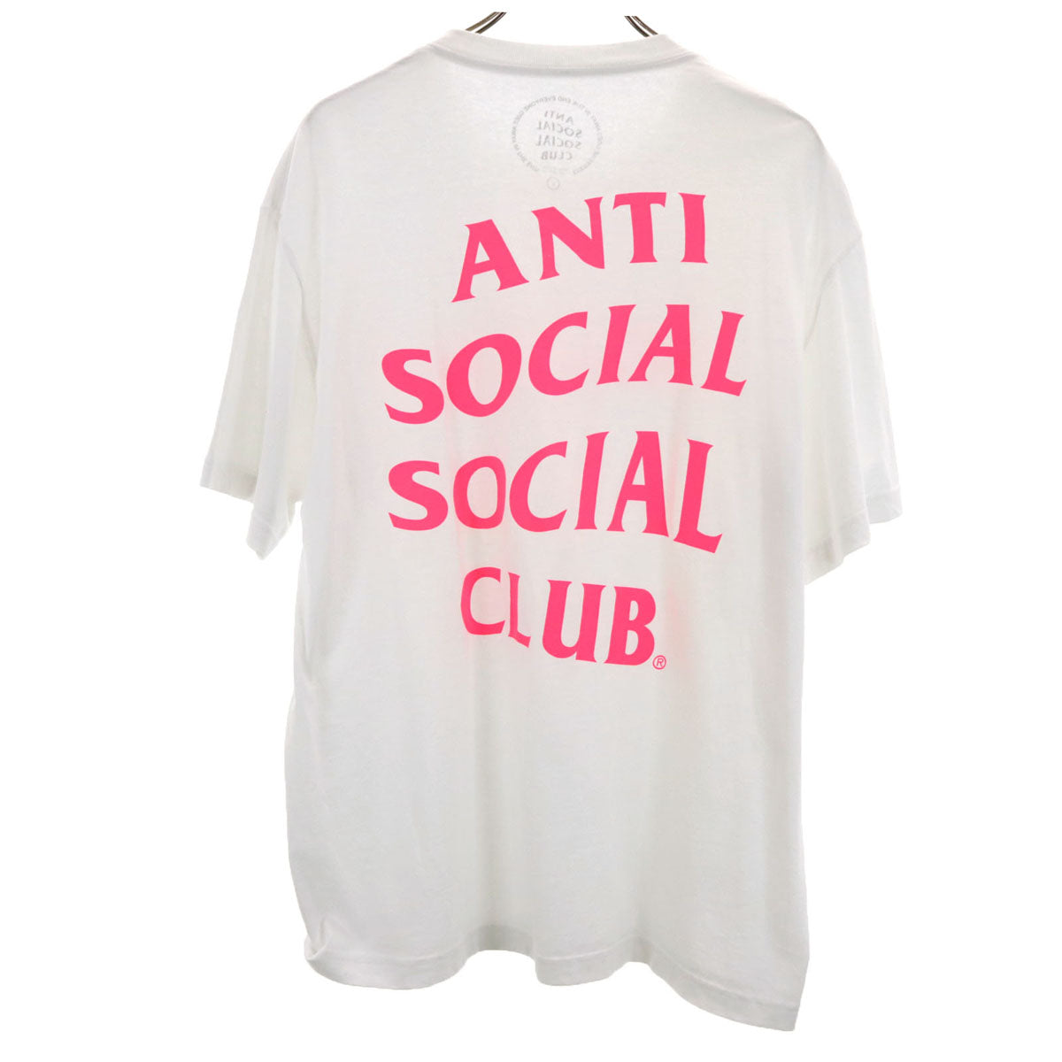 ANTI SOCIAL SOCIAL CLUB アンチソーシャルソーシャルクラブ 半袖 Tシャツ L ホワイト メンズ