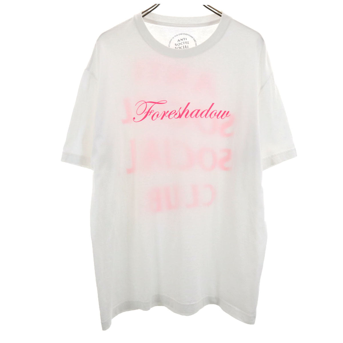 ANTI SOCIAL SOCIAL CLUB アンチソーシャルソーシャルクラブ 半袖 Tシャツ L ホワイト メンズ