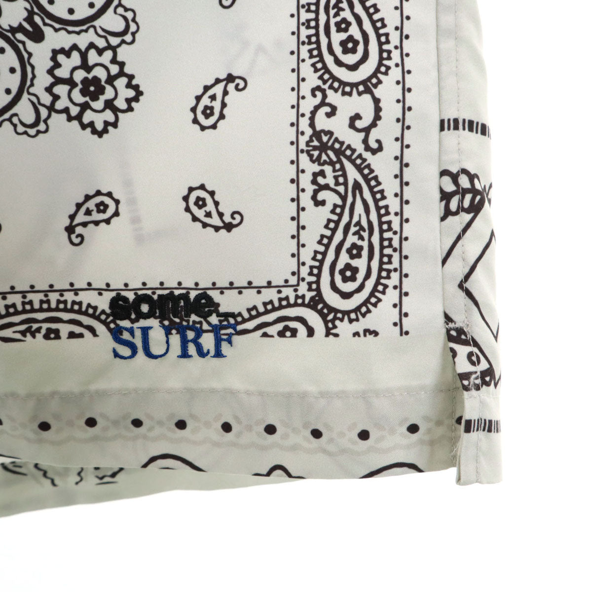 SOME_ 半袖 オープンカラーシャツ L ホワイト メンズ