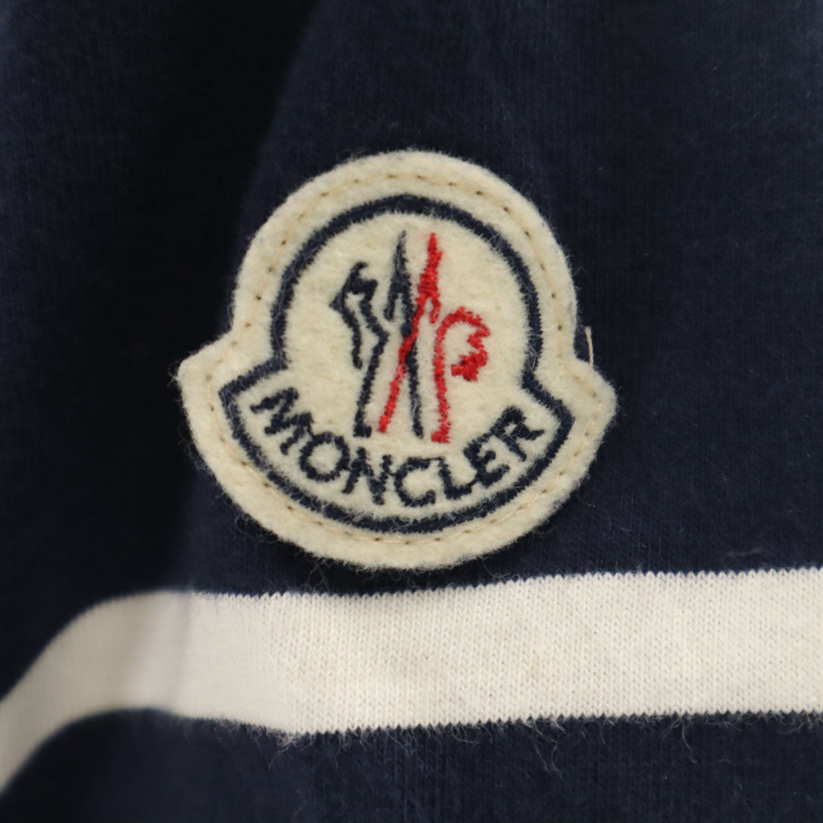 MONCLER モンクレール 半袖 ポロシャツ S ネイビー メンズ