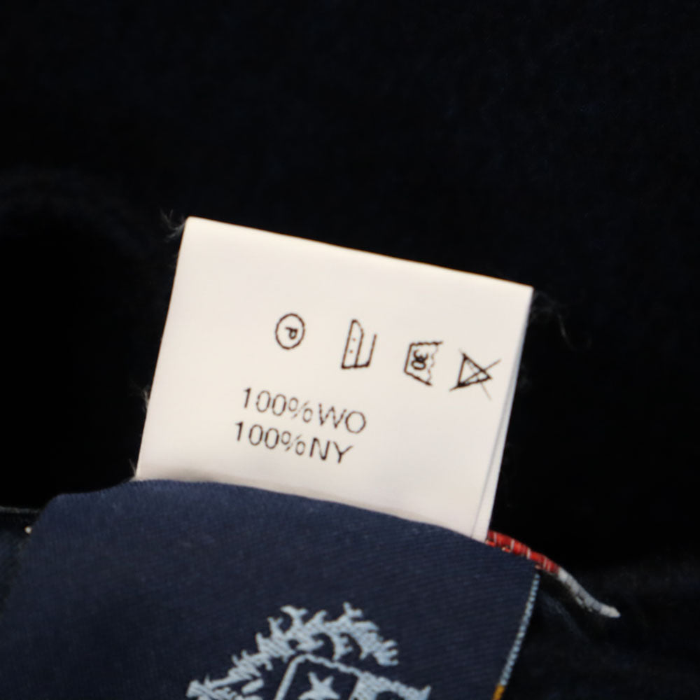 BARBA バルバ イタリア製 ウール スポーツジャケット 48 ネイビー メンズ