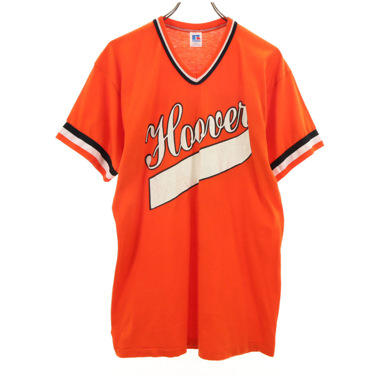 RUSSELL ATHLETIC ラッセルアスレチック 90s USA製 オールド 半袖 Tシャツ XL オレンジ メンズ