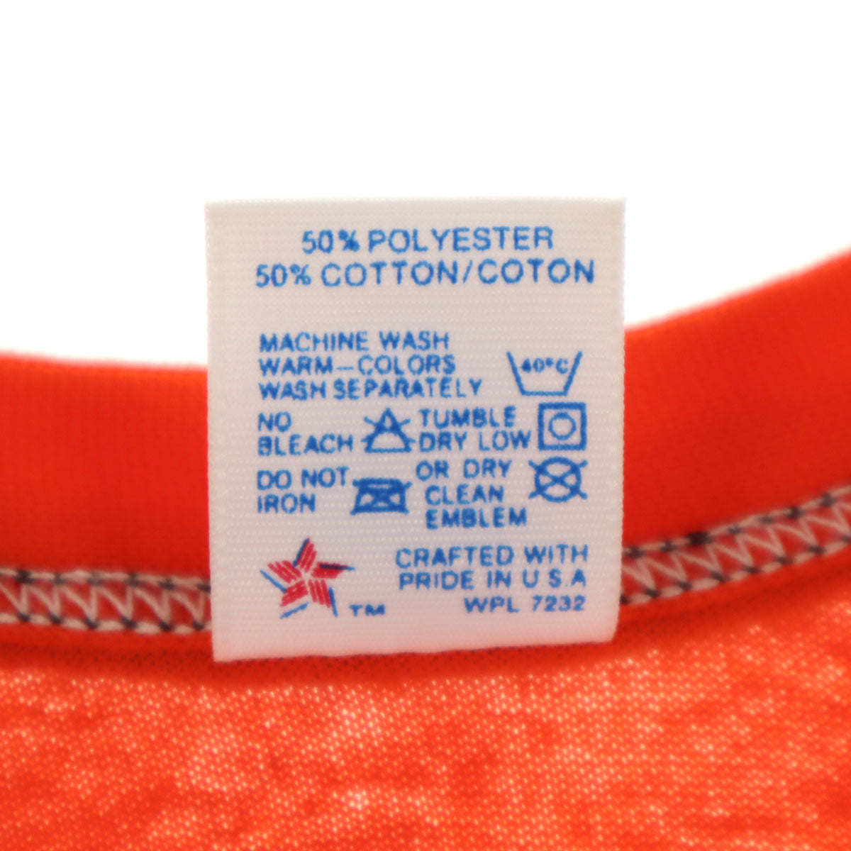 RUSSELL ATHLETIC ラッセルアスレチック 90s USA製 オールド 半袖 Tシャツ XL オレンジ メンズ