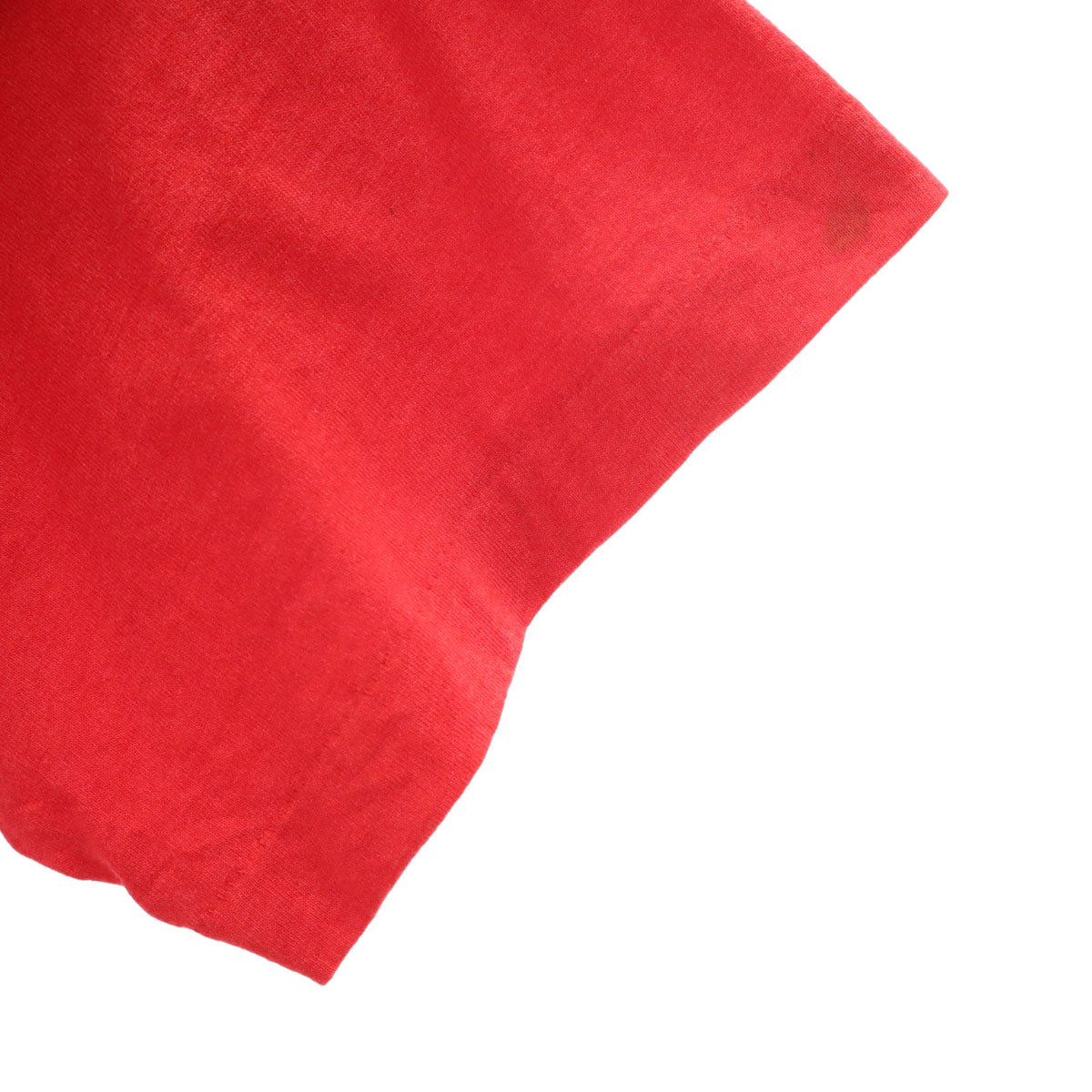 90s オールド 半袖 Tシャツ レッド シングルステッチ メンズ