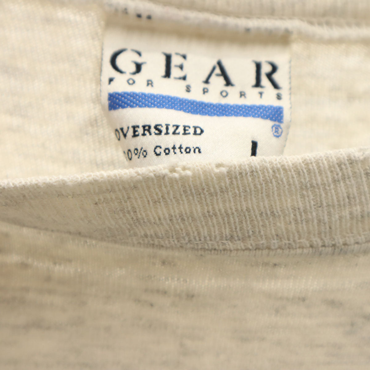 GEAR 90s USA製 オールド 半袖 Tシャツ L グレー メンズ