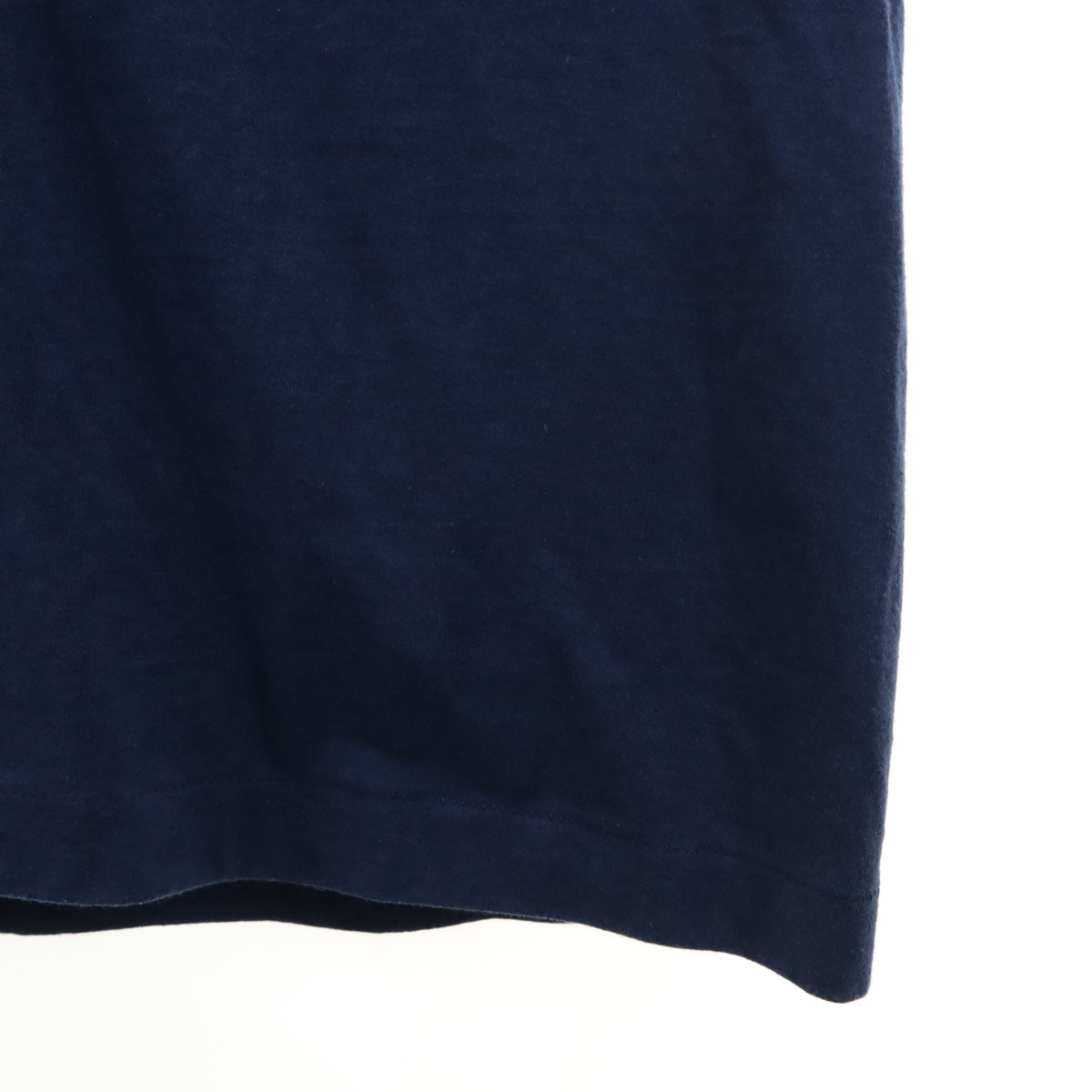 FRUIT OF THE LOOM フルーツオブザルーム 90s USA製 オールド 半袖 Tシャツ XXL ネイビー シングルステッチ ビックサイズ ポケT メンズ