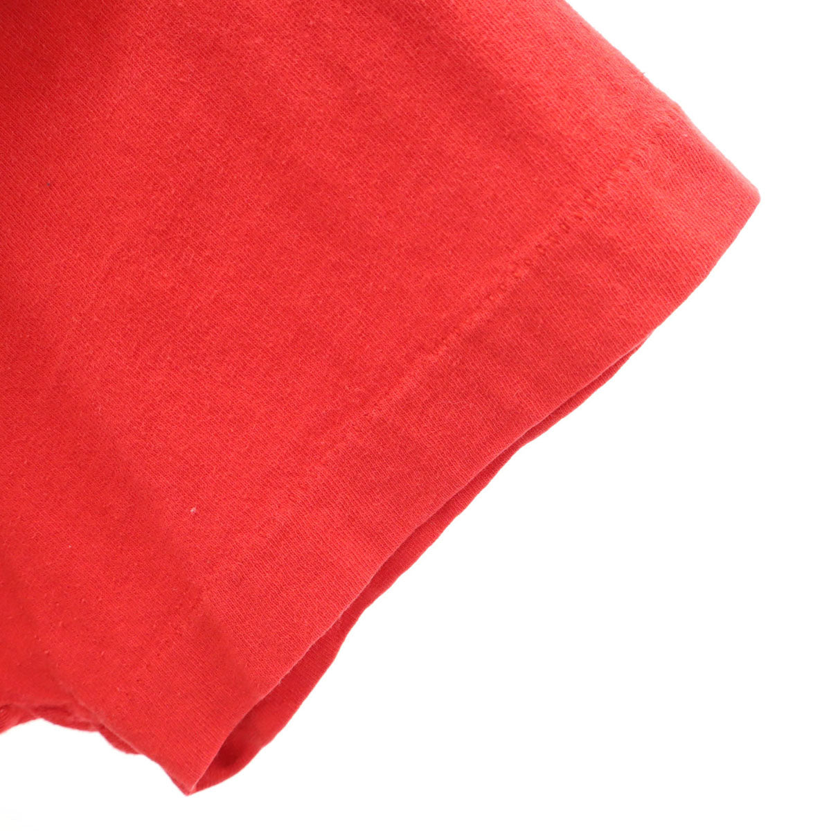 FRUIT OF THE LOOM フルーツオブザルーム 90s USA製 オールド 半袖 Tシャツ XXL 赤 シングルステッチ ビックサイズ ポケT 無地 メンズ