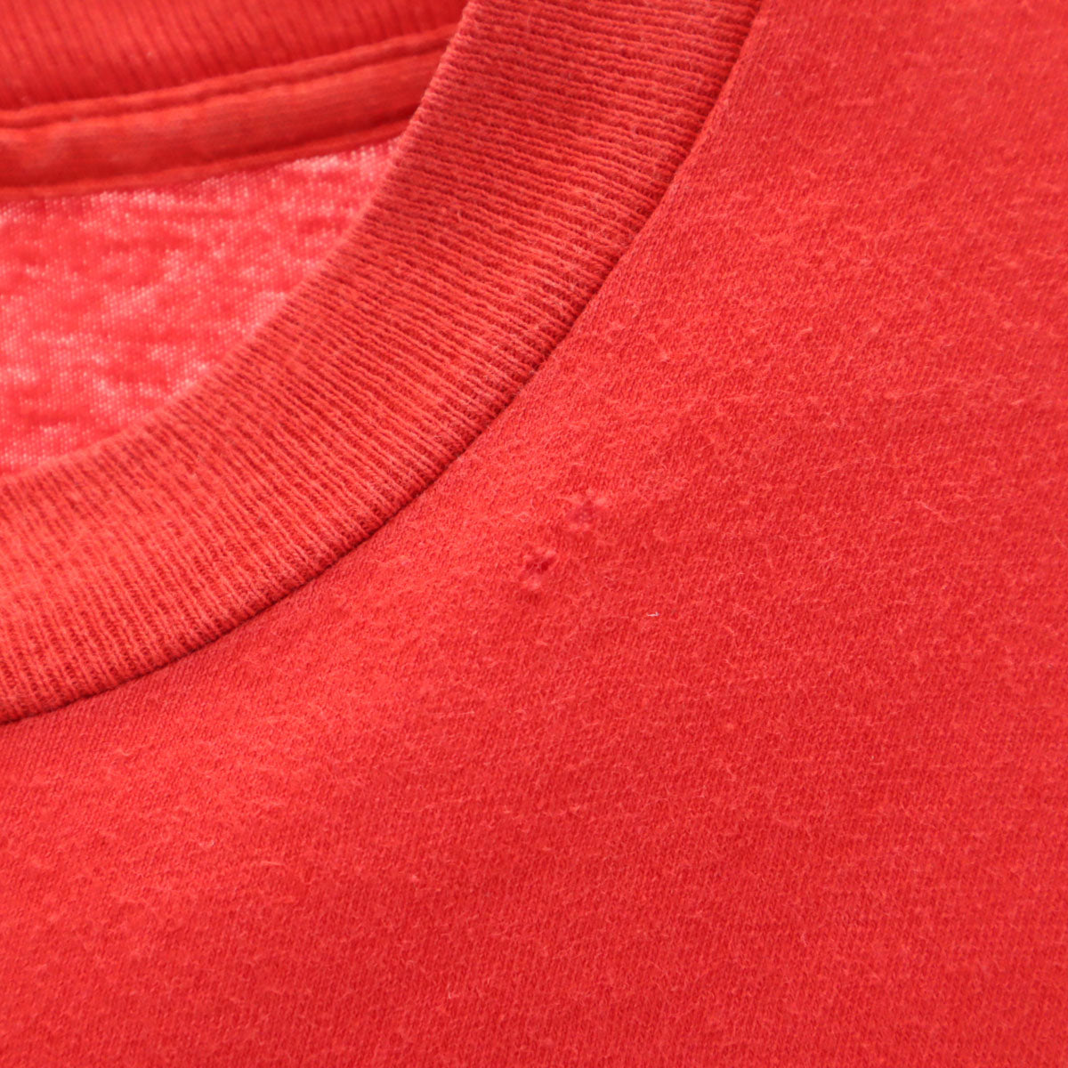 FRUIT OF THE LOOM フルーツオブザルーム 90s USA製 オールド 半袖 Tシャツ XXL 赤 シングルステッチ ビックサイズ ポケT 無地 メンズ