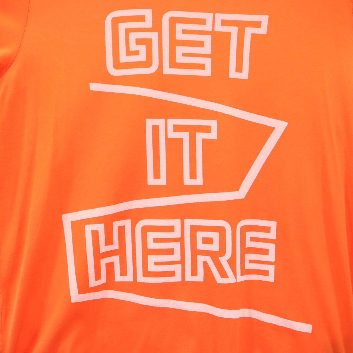 ACNE STUDIOS アクネストゥディオズ 半袖 ラウンドネック Tシャツ S オレンジ メンズ