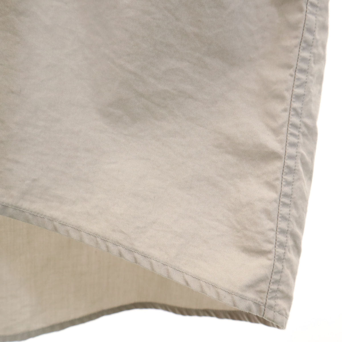 kudos クードス 日本製 半袖 ハーフジップ シャツ 2 グレー プルオーバー メンズ