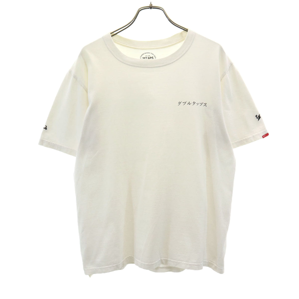 WTAPS ダブルタップス 日本製 半袖 Tシャツ 2 白 メンズ