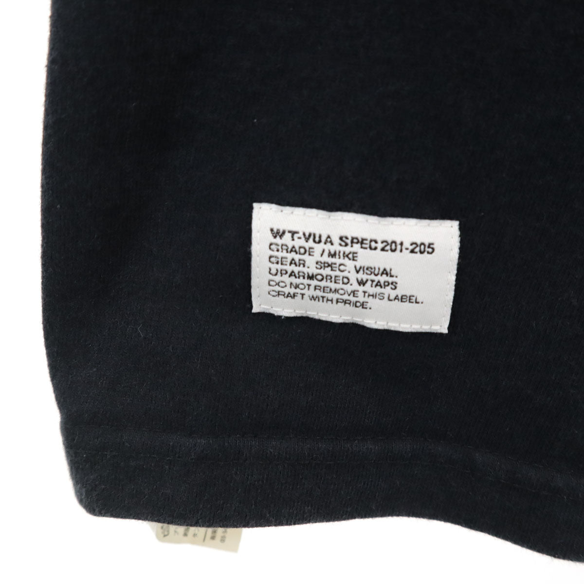 WTAPS ダブルタップス 日本製 バックプリント 半袖 Tシャツ 2 黒 ヘラルドリー メンズ