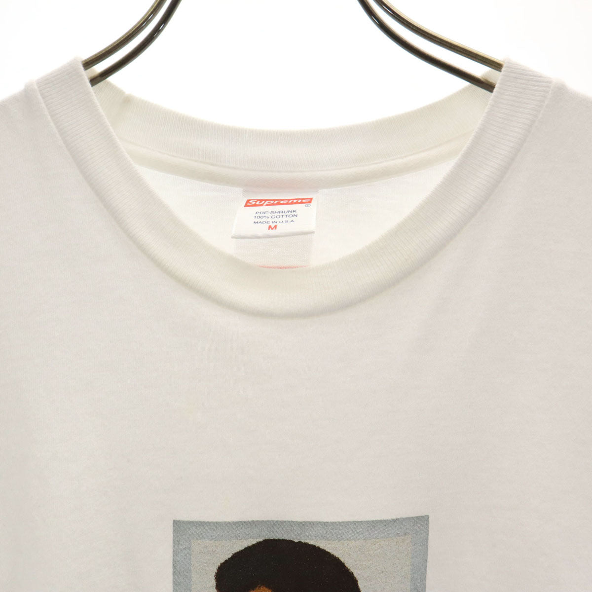 Supreme シュプリーム 16ss USA製 モハメドアリ 半袖 Tシャツ M ホワイト メンズ