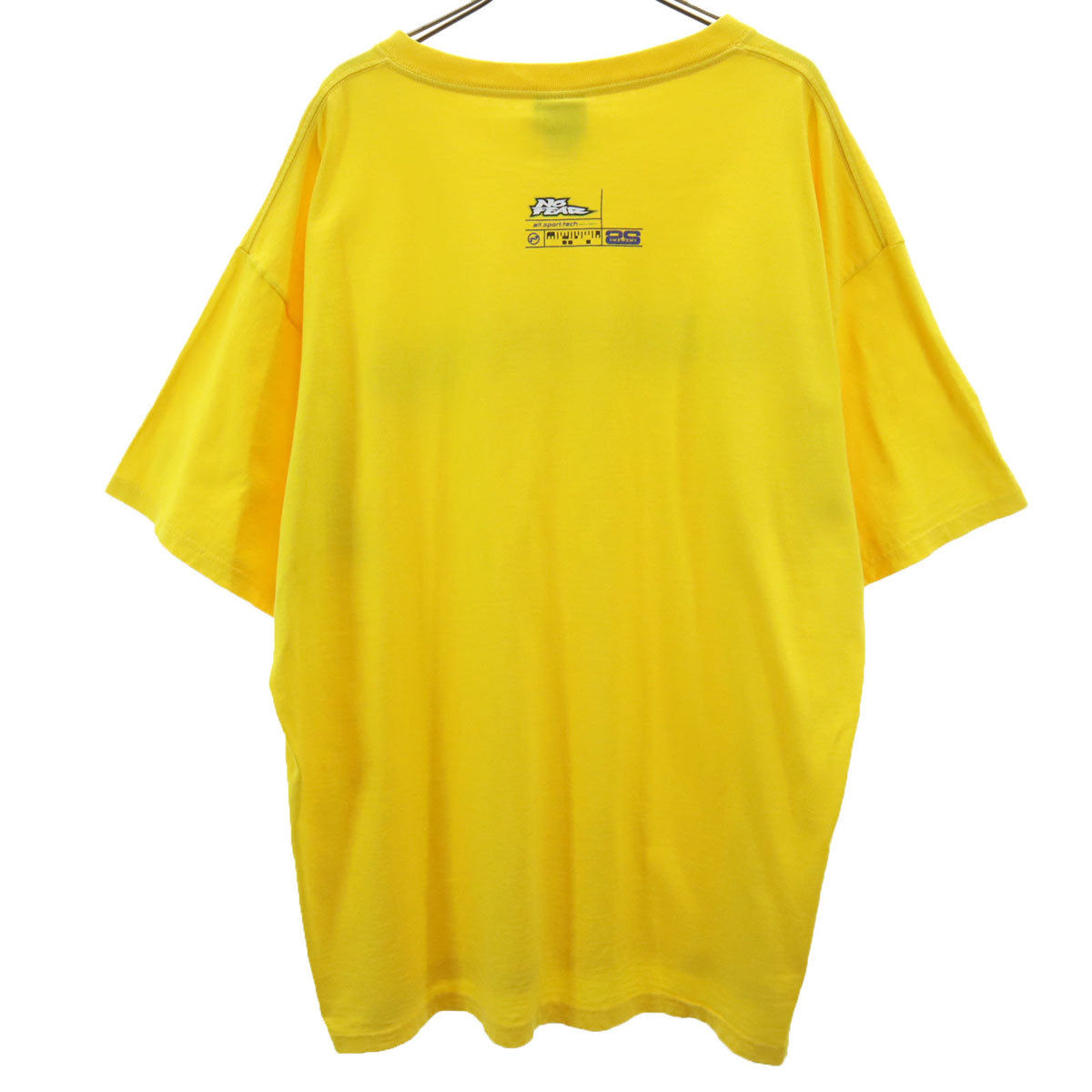 NO FEAR ノーフィアー USA製 半袖 Tシャツ XL イエロー メンズ