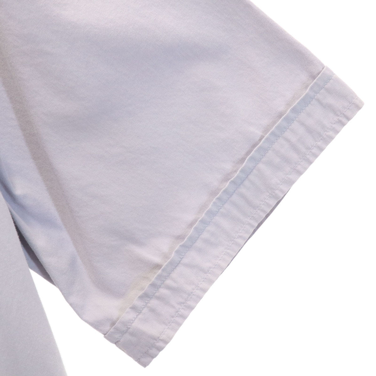 ARMANI COLLEZIONI アルマーニコレッツォーニ 半袖 バンドカラーシャツ L グレー メンズ