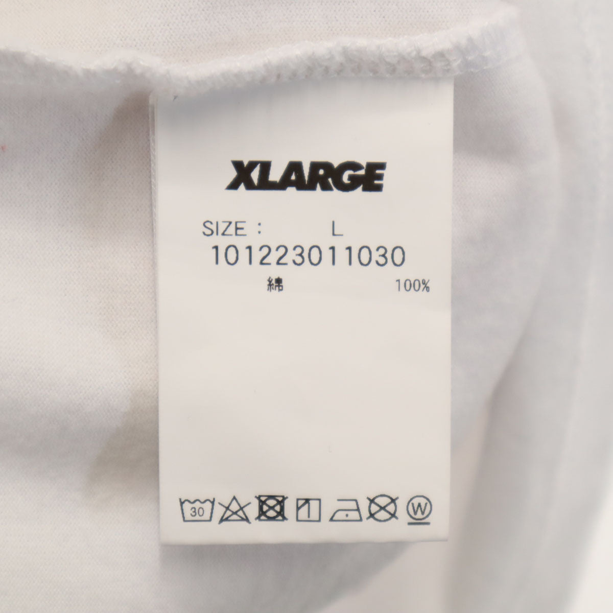 XLARGE エクストララージ 半袖 Tシャツ L ホワイト メンズ