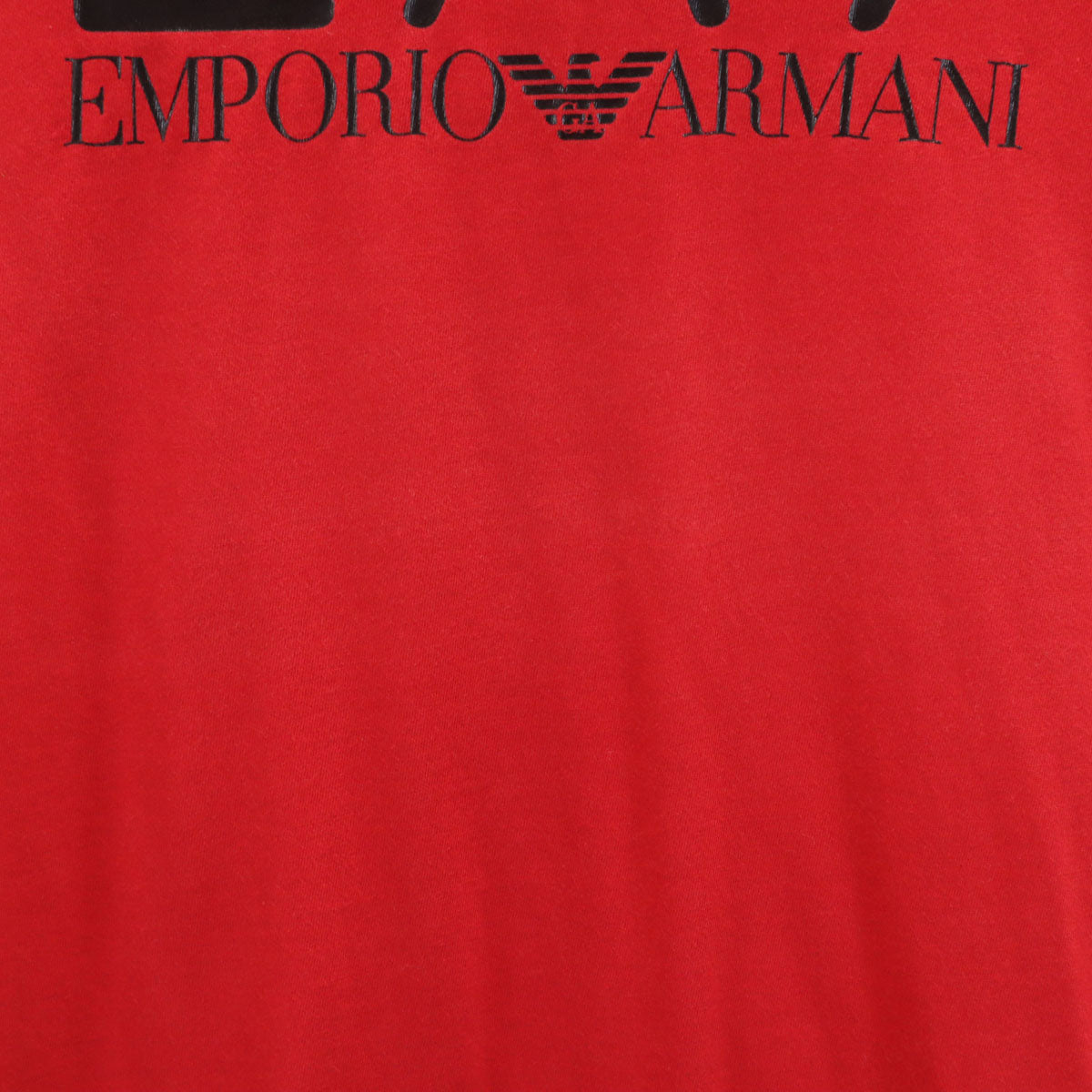 Emporio Armani エンポリオアルマーニ 半袖 Tシャツ XL レッド EA7 メンズ