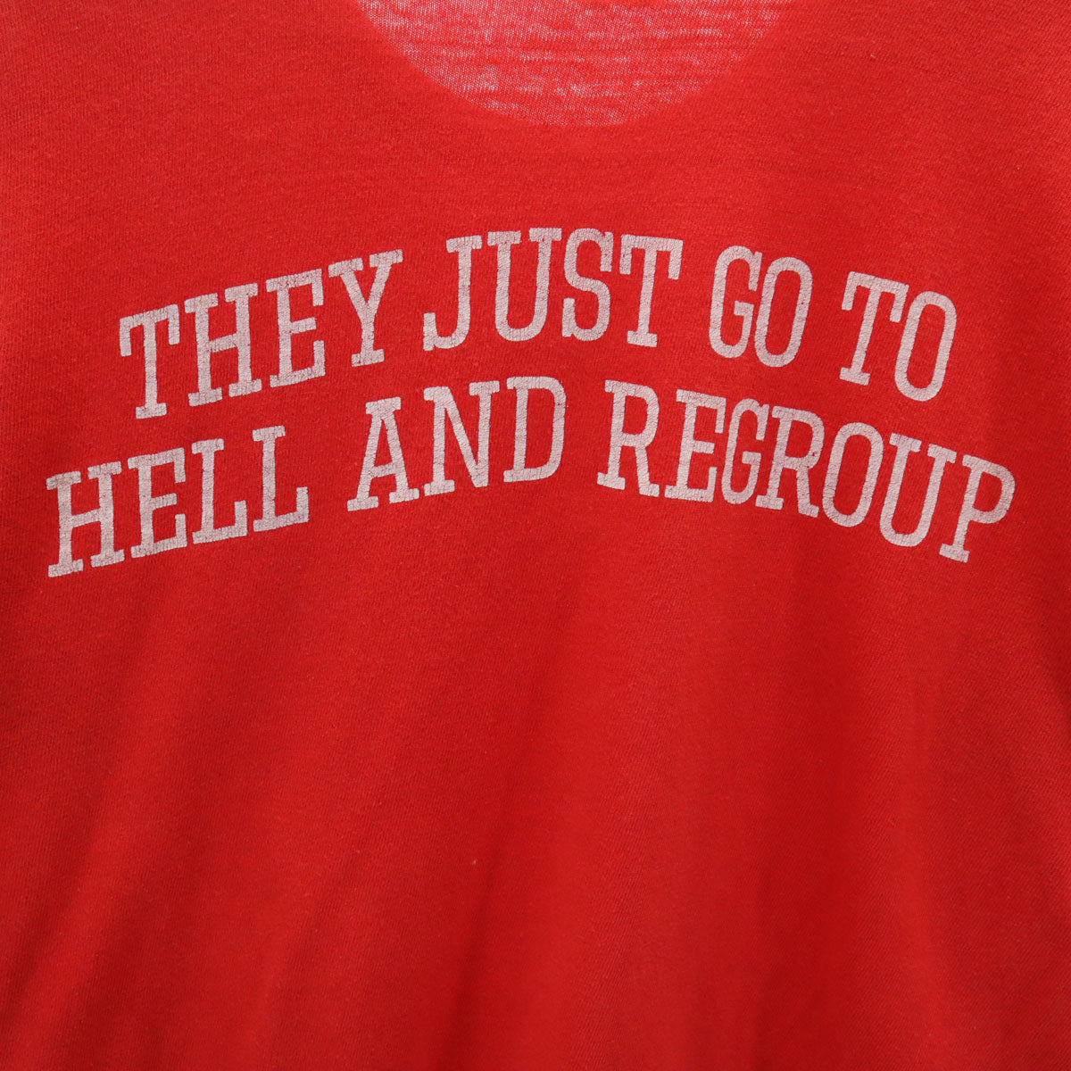 RUSSELL ラッセル 70s 80s USA製 ヴィンテージ 半袖 Tシャツ M レッド系 シングルステッチ メンズ