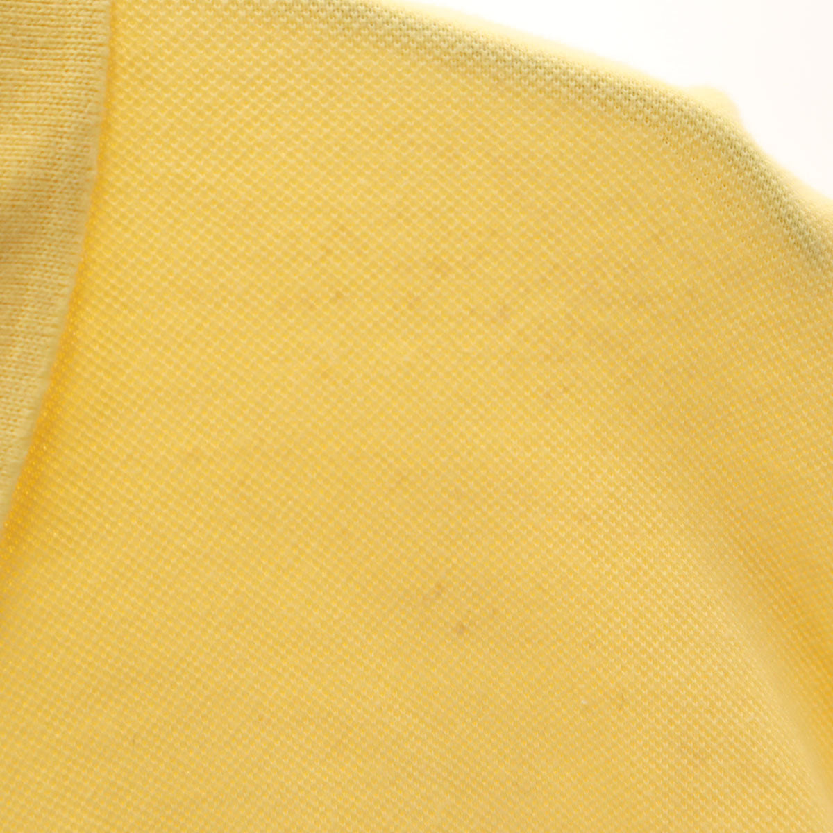 FENDI フェンディ イタリア製 オールド 半袖 ポロシャツ イエロー系 メンズ